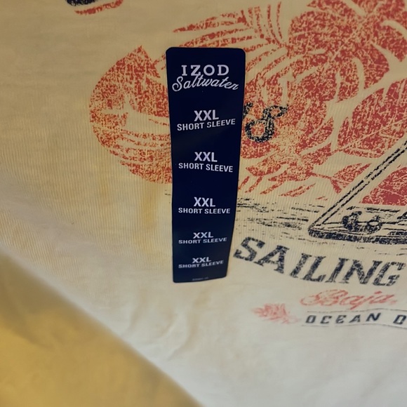 IZOD size XXL t-shirt NWT - Picture 6 of 6